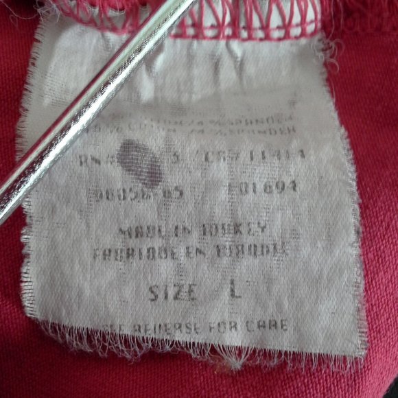 HP Motherhood womens top t-shirt L Maternity Pink - Picture 7 of 7